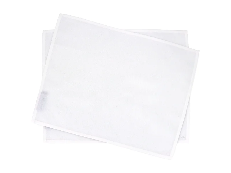 Lot de 2 Set de table 35x45 cm DIABOLO Blanc traitement teflon