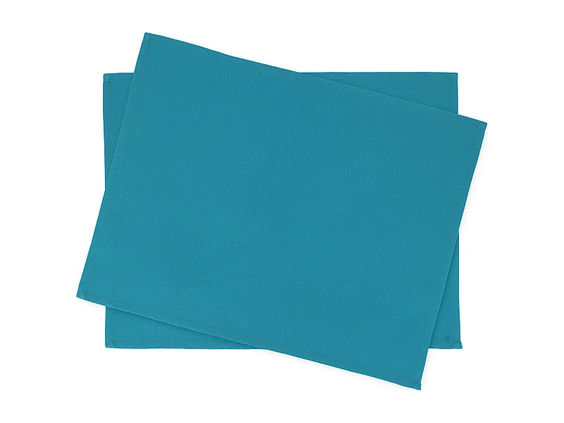 Lot de 2 Set de table 35X45 cm DIABOLO bleu Canard traitement teflon