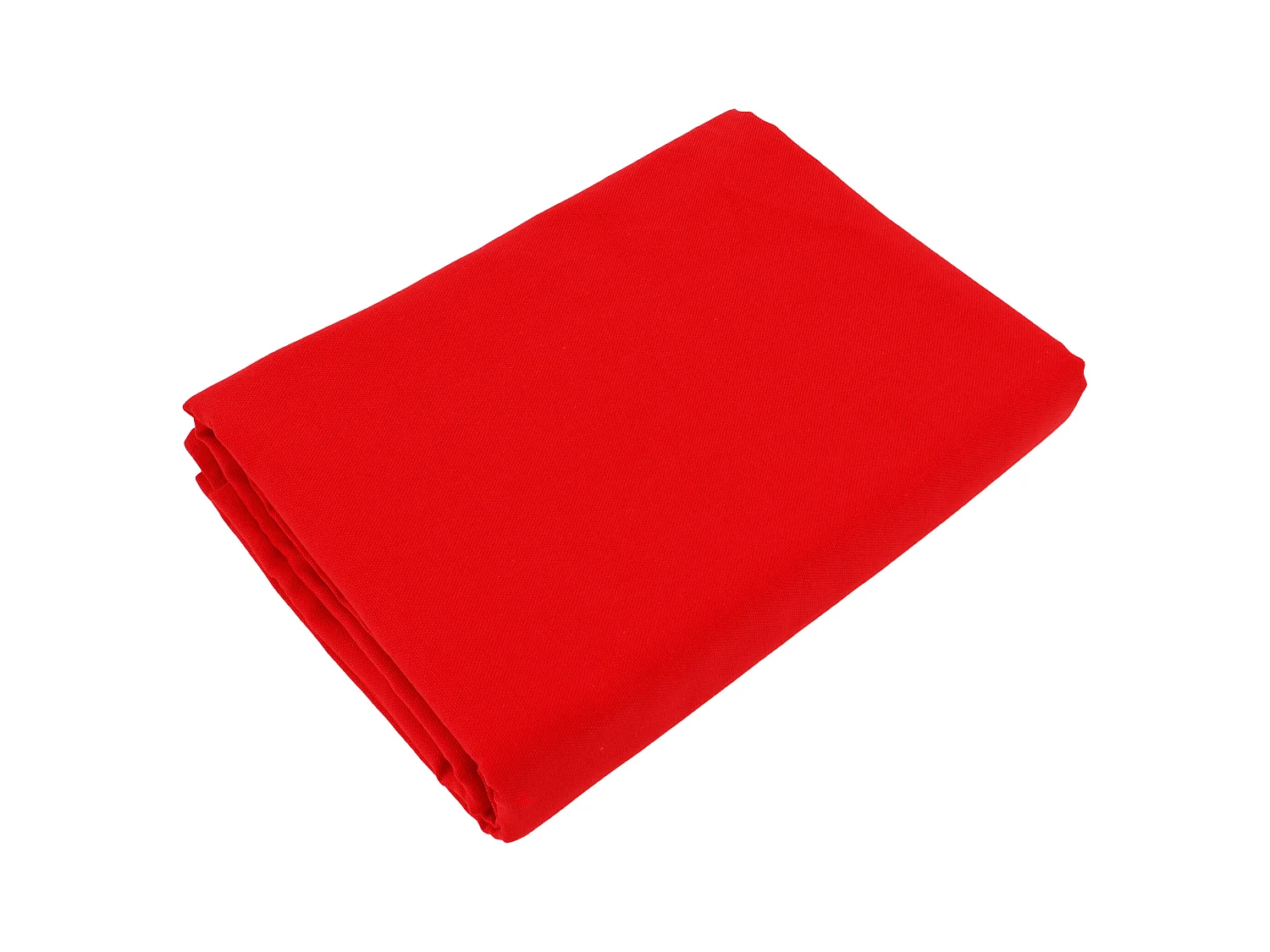 Lot de 2 Set de table rond 38 cm DIABOLO rouge Tomate traitement teflon