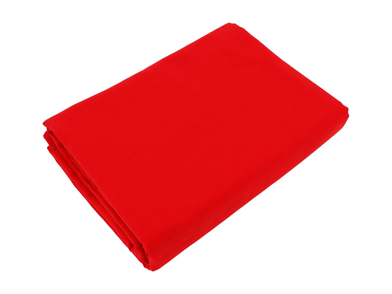 Lot de 2 Set de table rond 38 cm DIABOLO rouge Tomate traitement teflon