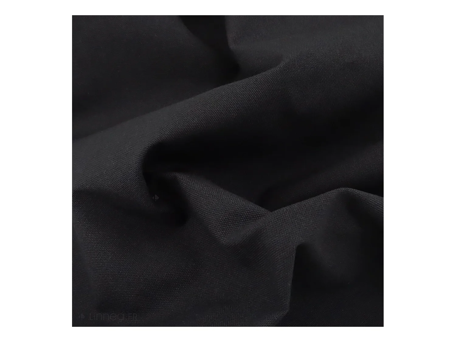 Lot de 2 Set de table carré 45x45 cm DIABOLO Noir traitement teflon