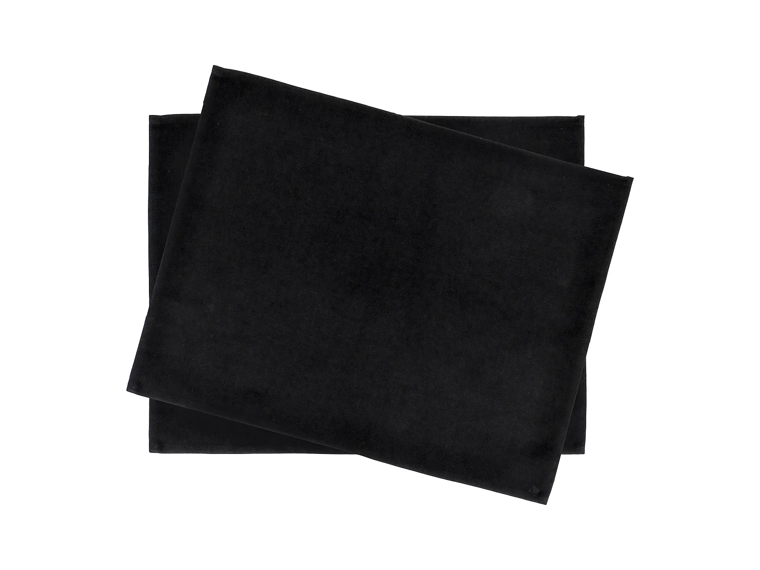 Lot de 2 Set de table 35x45 cm DIABOLO Noir traitement teflon