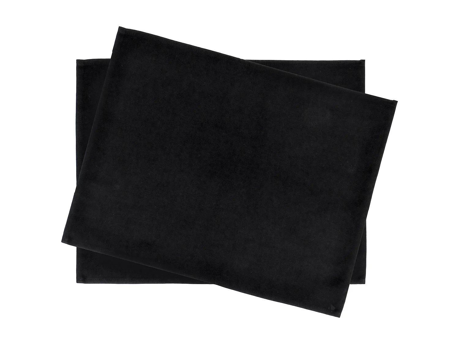 Lot de 2 Set de table 35x45 cm DIABOLO Noir traitement teflon