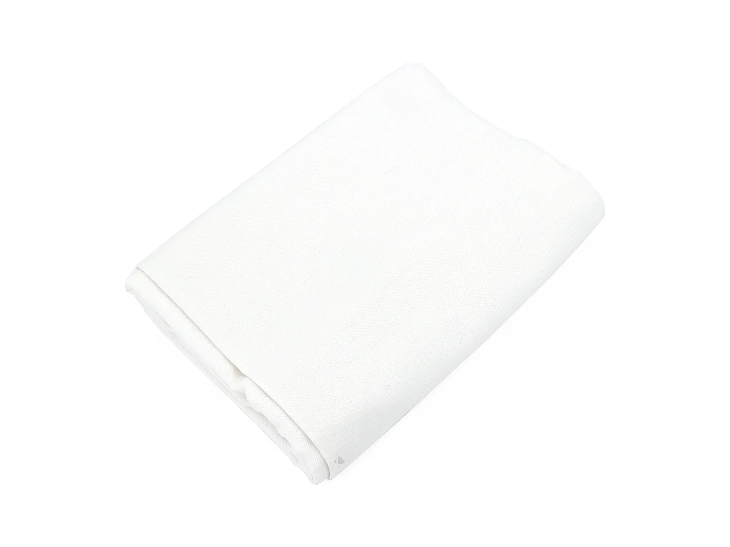 Lot de 2 Set de table rond 38 cm DIABOLO Blanc traitement teflon