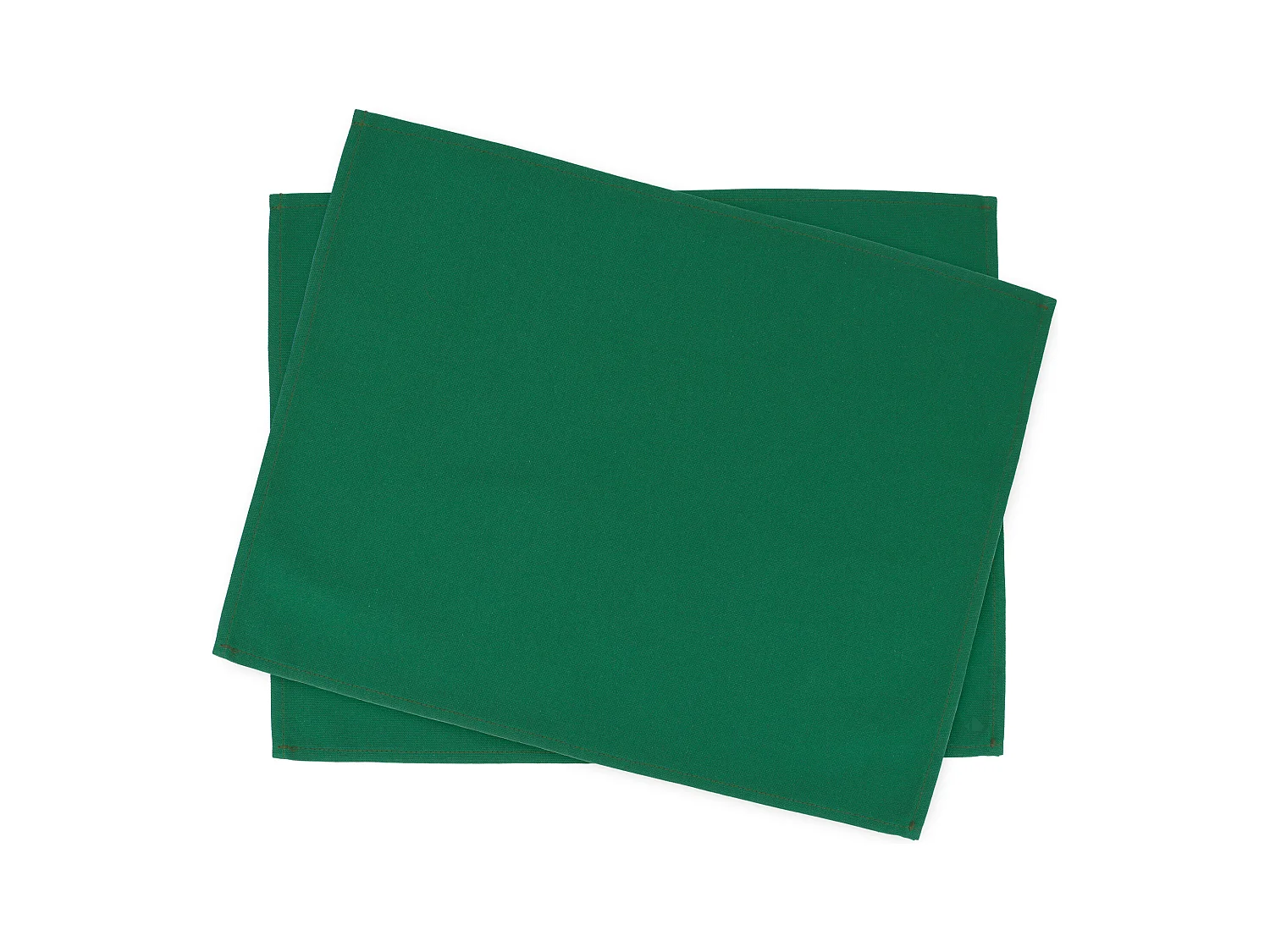 Lot de 2 Set de table 35x45 cm DIABOLO vert Sapin traitement teflon