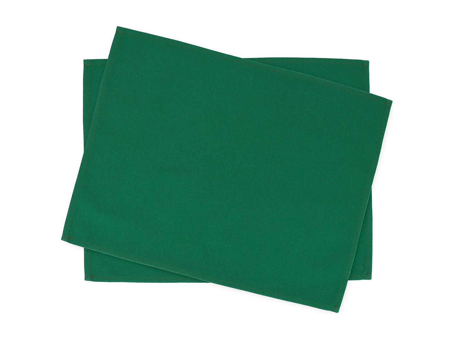 Lot de 2 Set de table 35x45 cm DIABOLO vert Sapin traitement teflon
