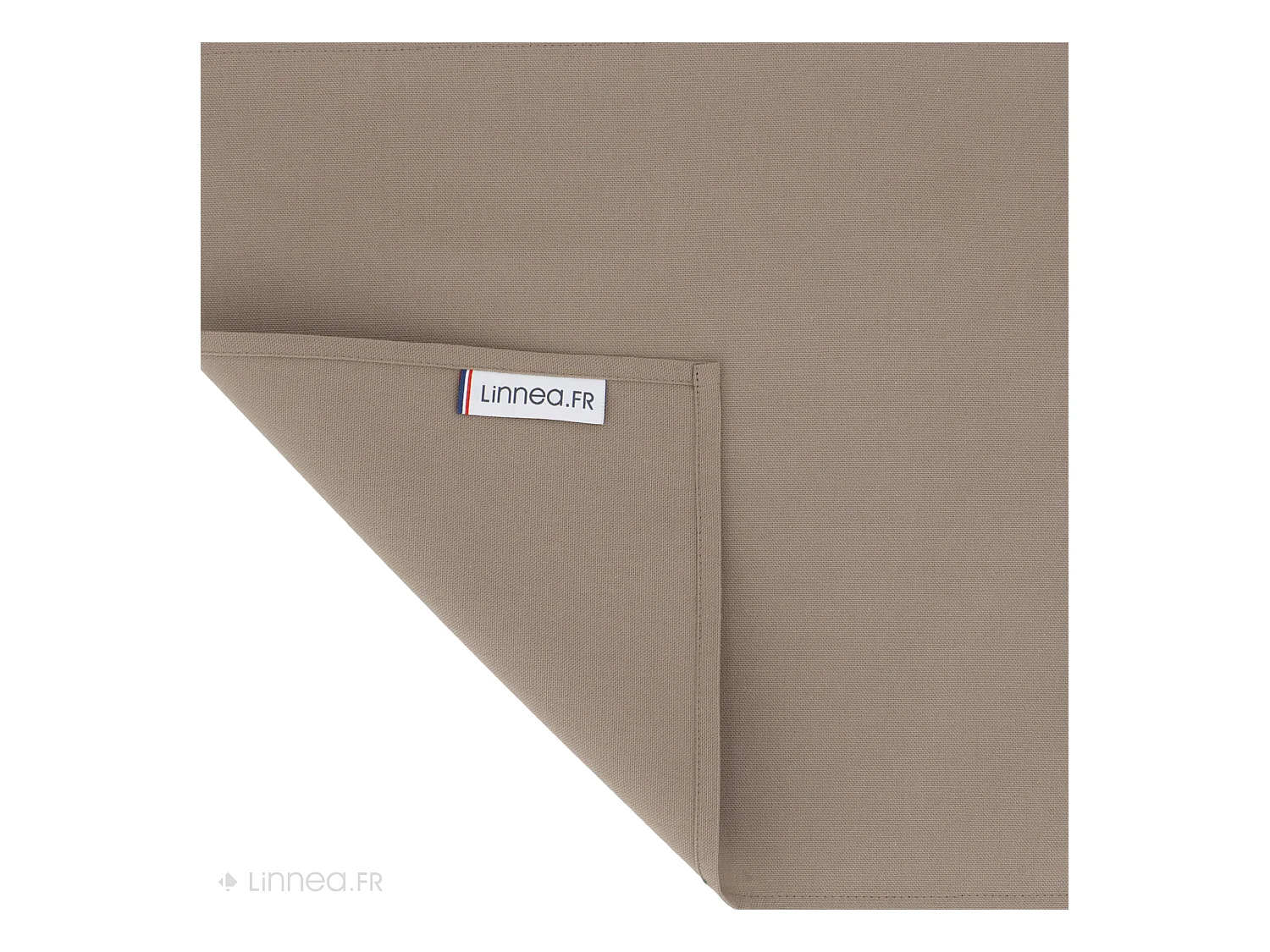 Lot de 2 Set de table 35x45 cm DIABOLO marron Tourterelle traitement teflon