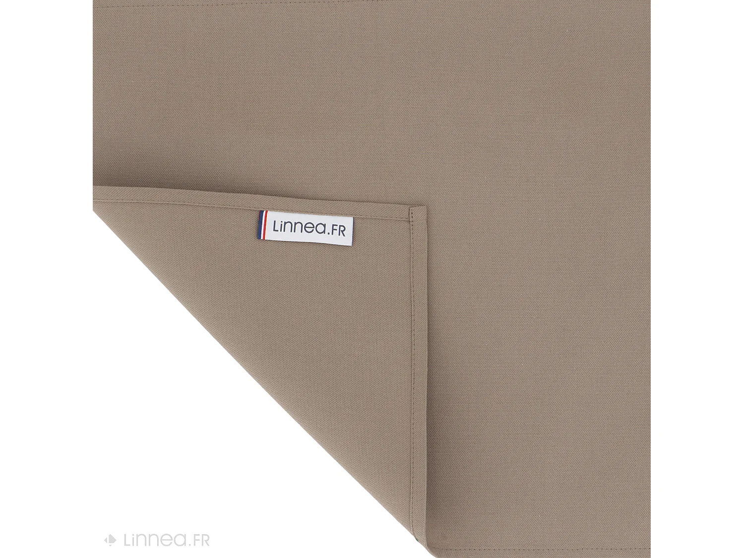 Lot de 2 Set de table 35x45 cm DIABOLO marron Tourterelle traitement teflon