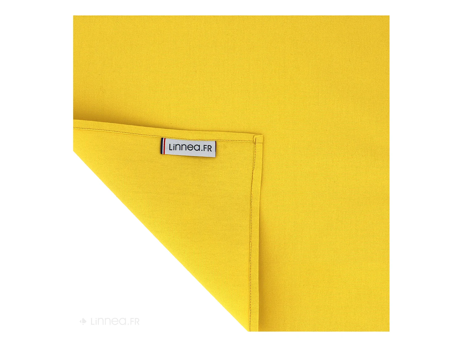 Nappe rectangle 160x200 cm DIABOLO jaune Curcuma traitement teflon