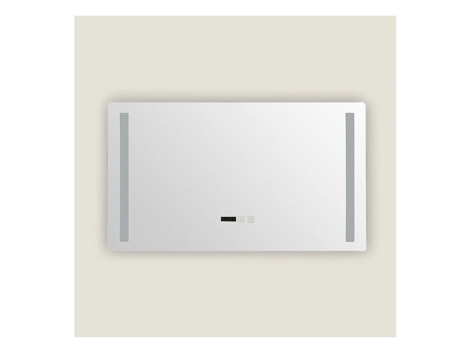 Specchio da Bagno con Luce LED e Antiappannamento 40x70 cm Similan Selezionabile (Caldo-Naturale-Freddo)