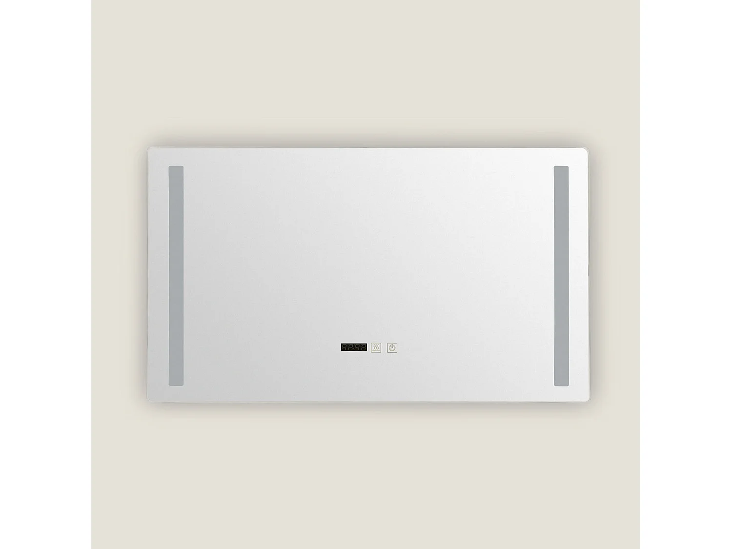 Miroir Salle de Bain avec Éclairage LED Anti-buée Similan 40x70 cm Sélectionnable (chaud-neutre-froid)