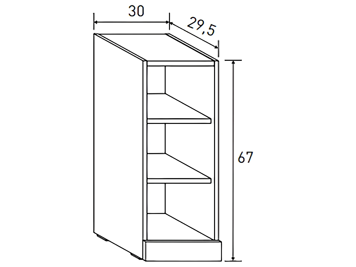 Set meuble TV + meuble bas 1 porte + meuble bas de 3 étagères coloris chêne cambrian, effet textile