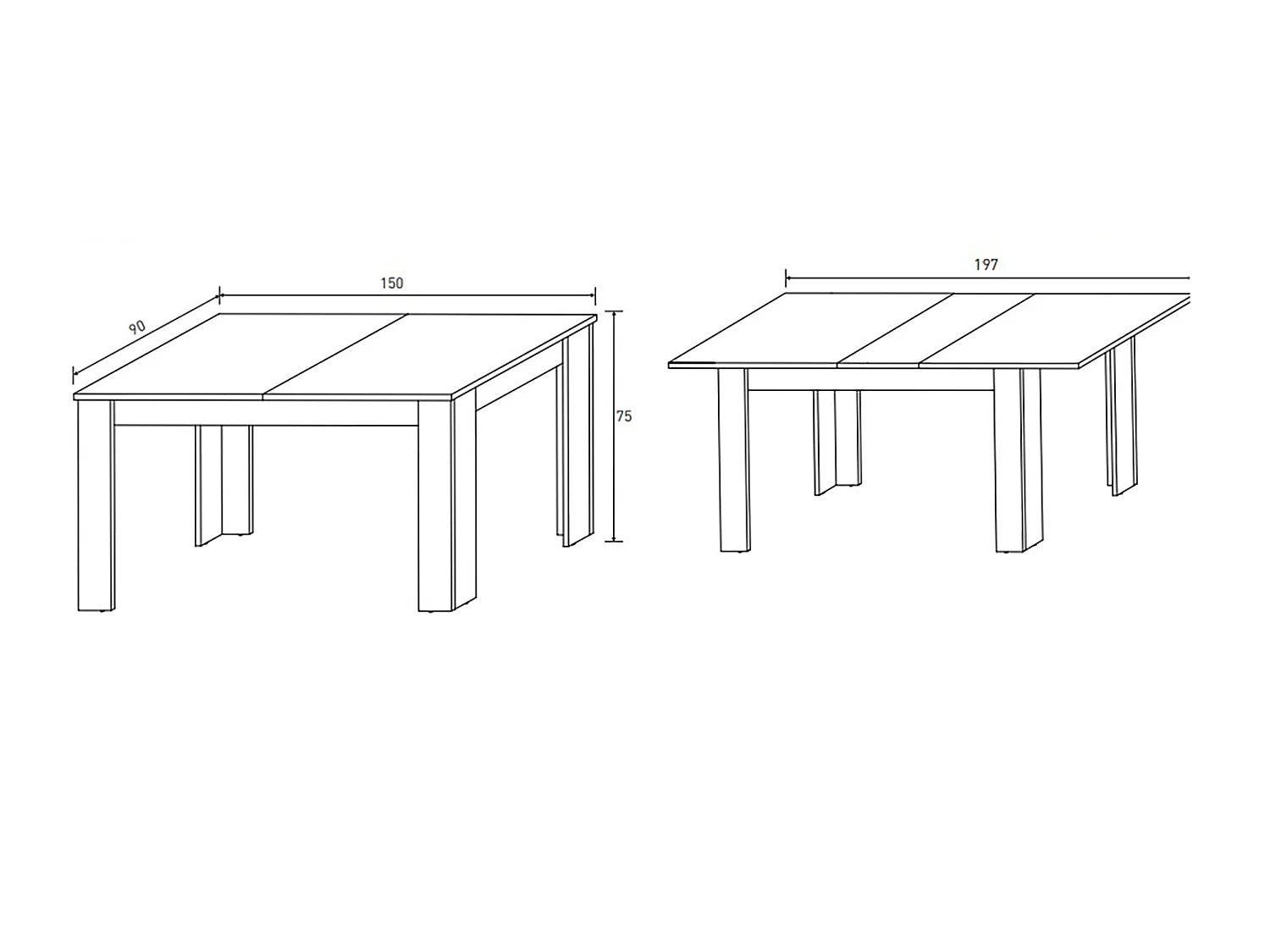 Ensemble de salon complet, meuble TV, étagère murale, Buffet, table à manger, vitrine, table basse coloris chêne vieilli