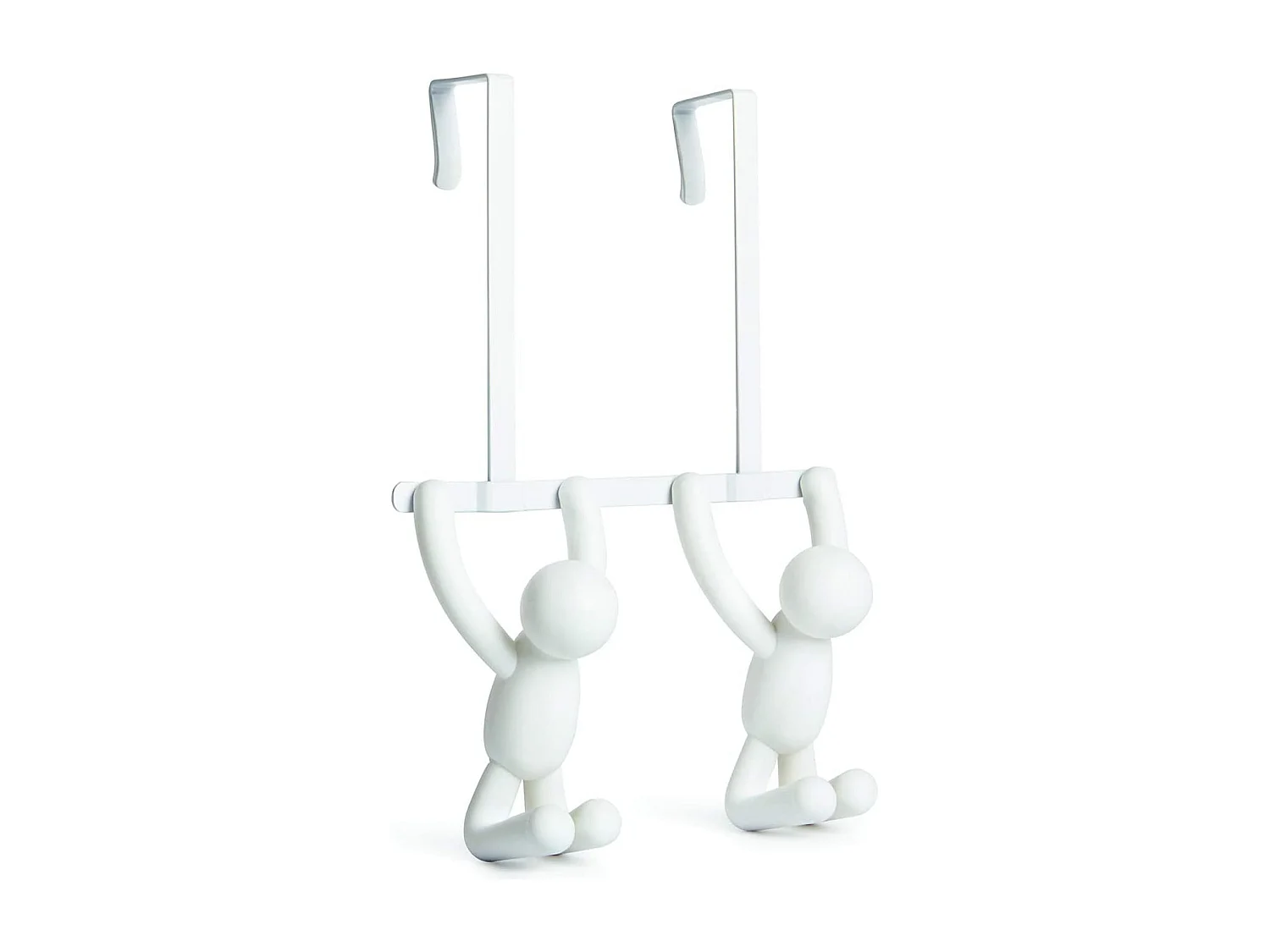 Patère double Buddy Hook blanc