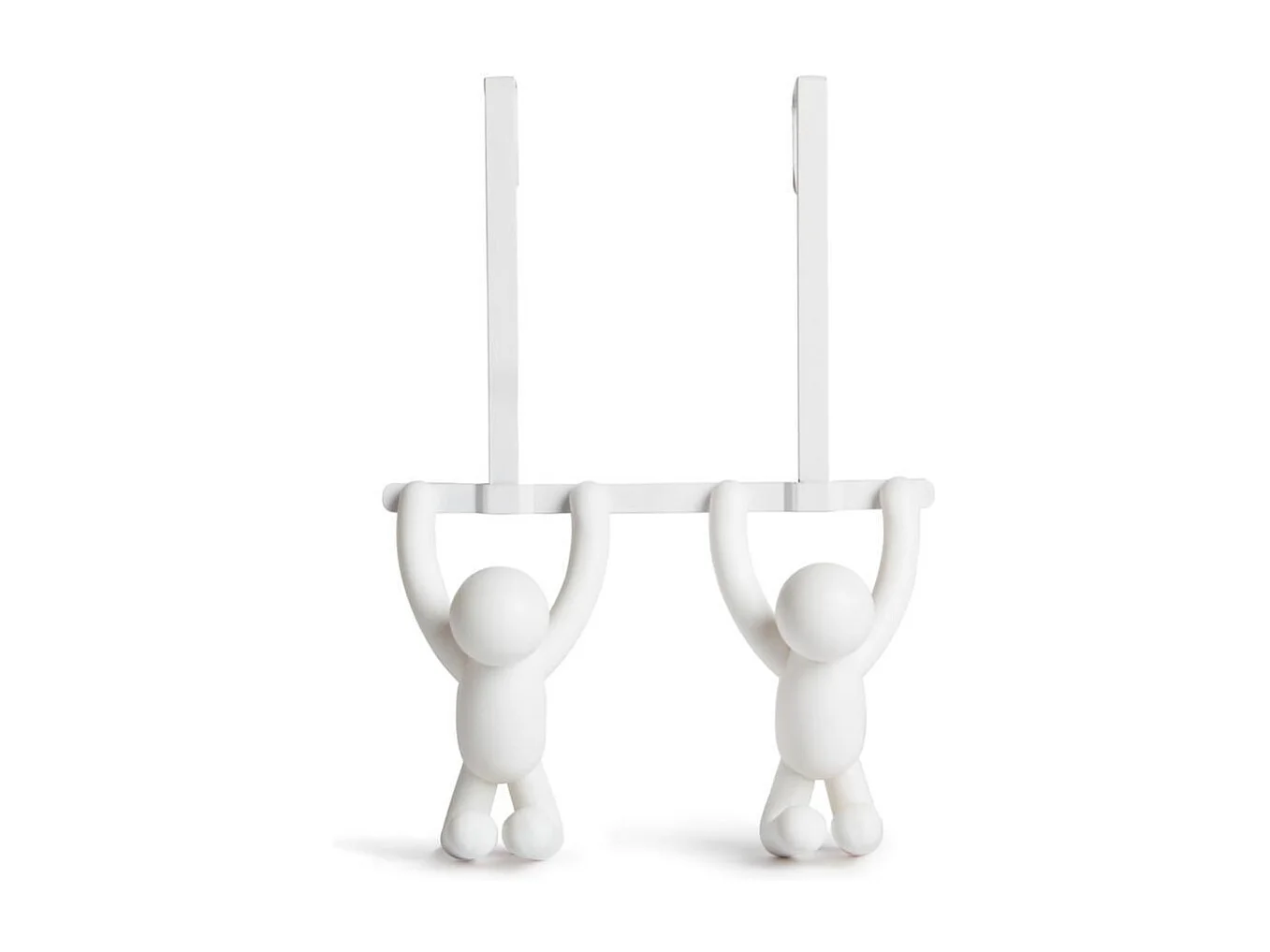 Patère double Buddy Hook blanc