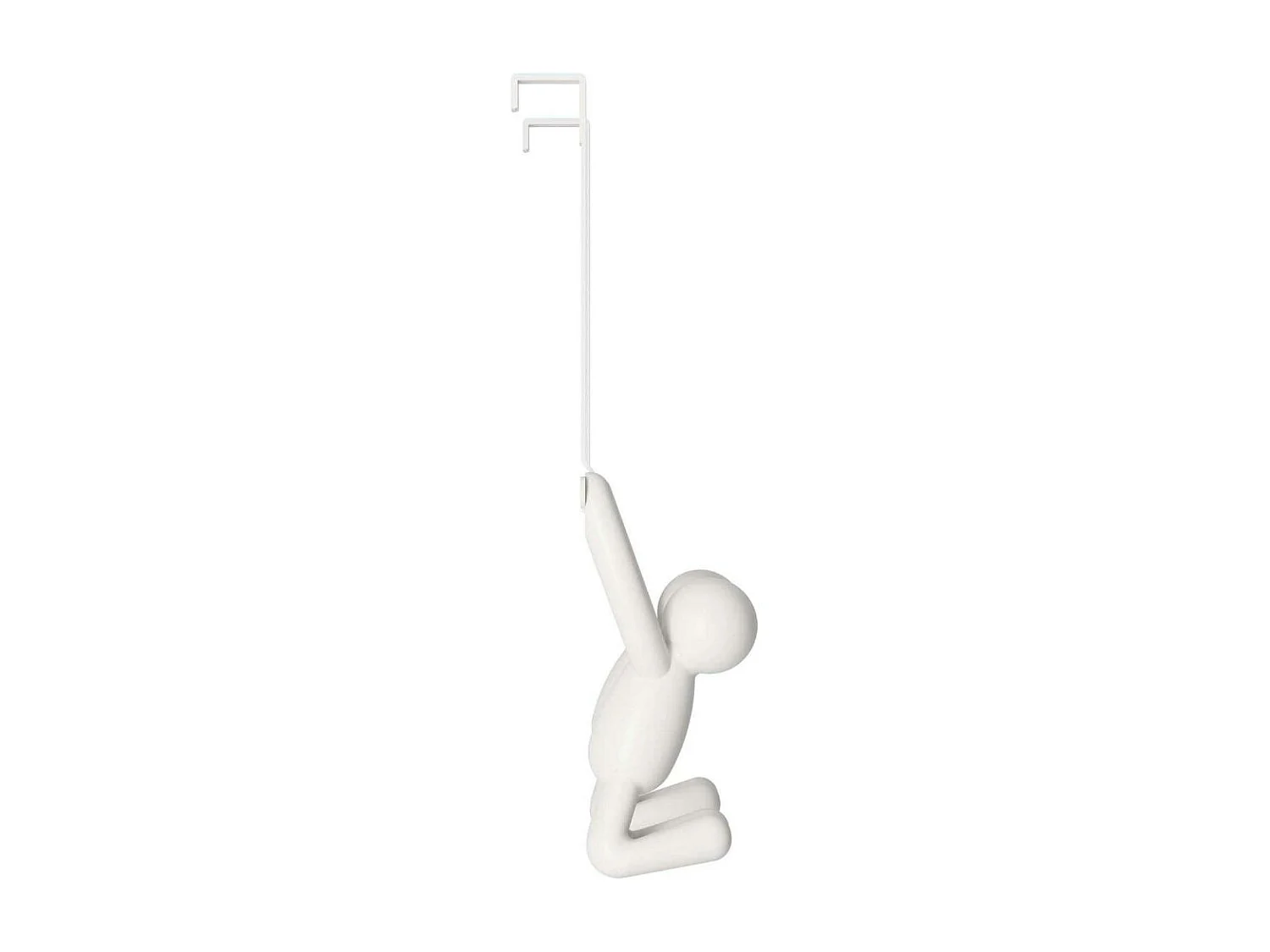 Patère double Buddy Hook blanc