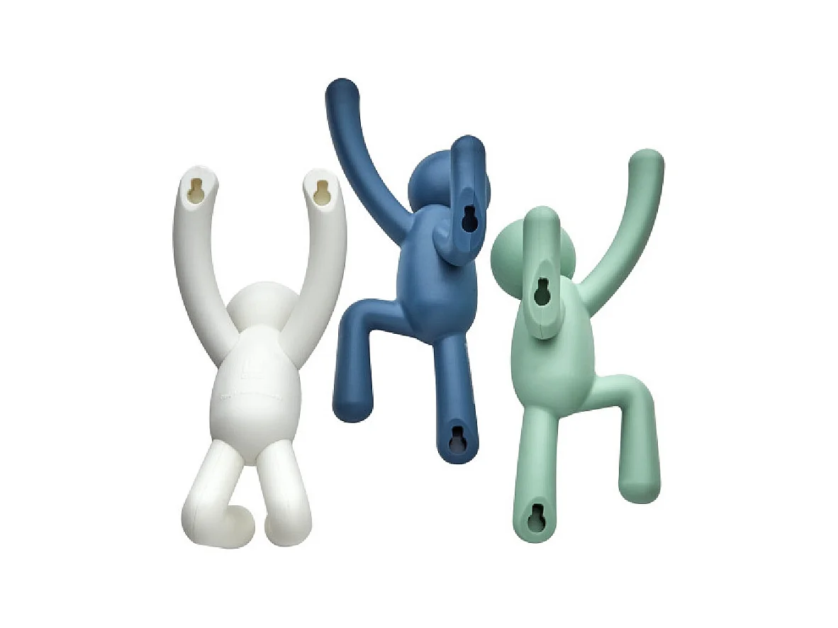 Kleiderhaken Buddy-Mann (3er-Set)