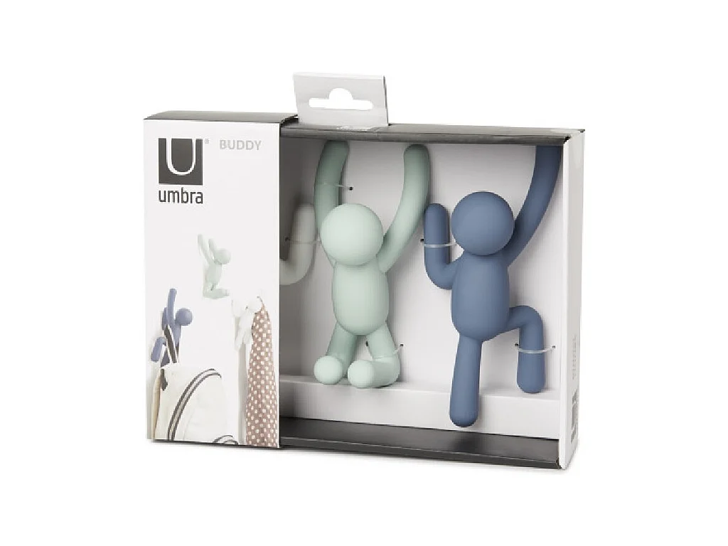 Kleiderhaken Buddy-Mann (3er-Set)