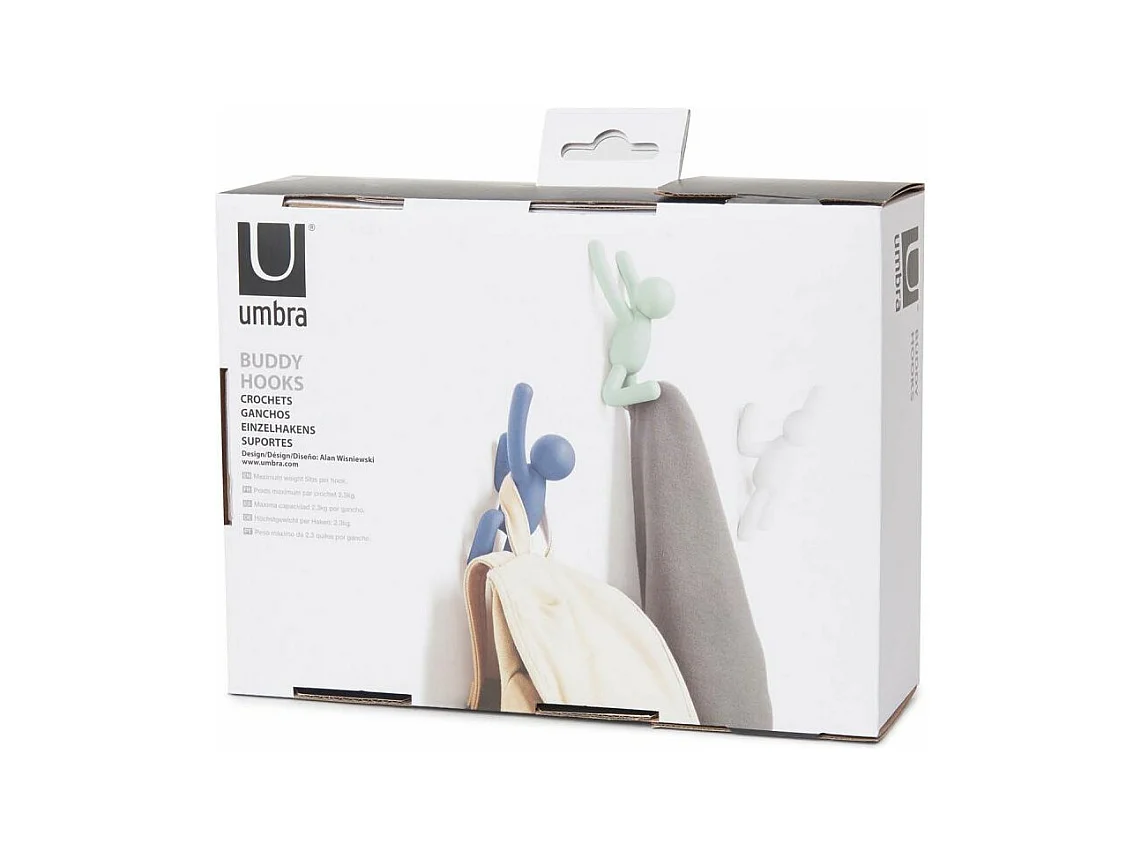 Kleiderhaken Buddy-Mann (3er-Set)