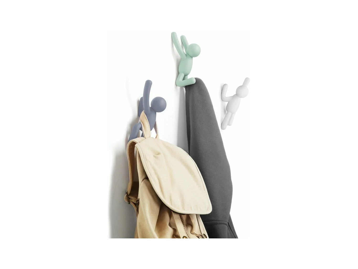 Kleiderhaken Buddy-Mann (3er-Set)