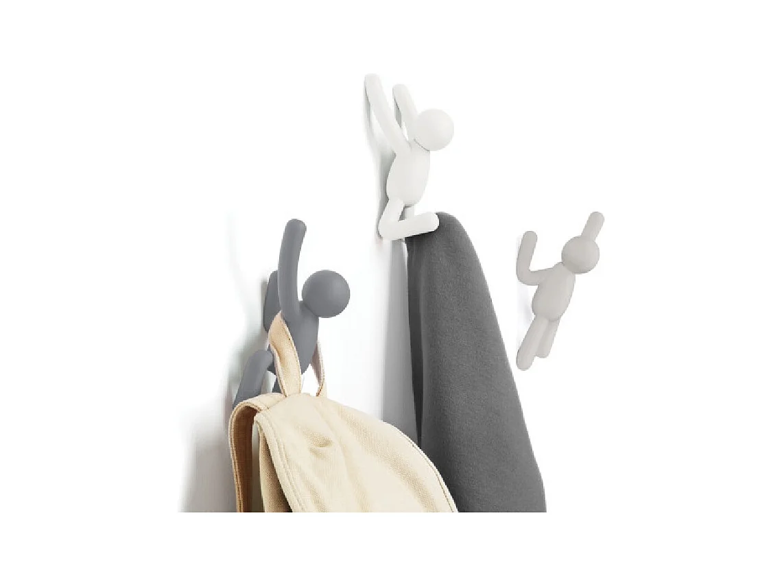 Kleiderhaken Buddy-Mann (3er-Set)