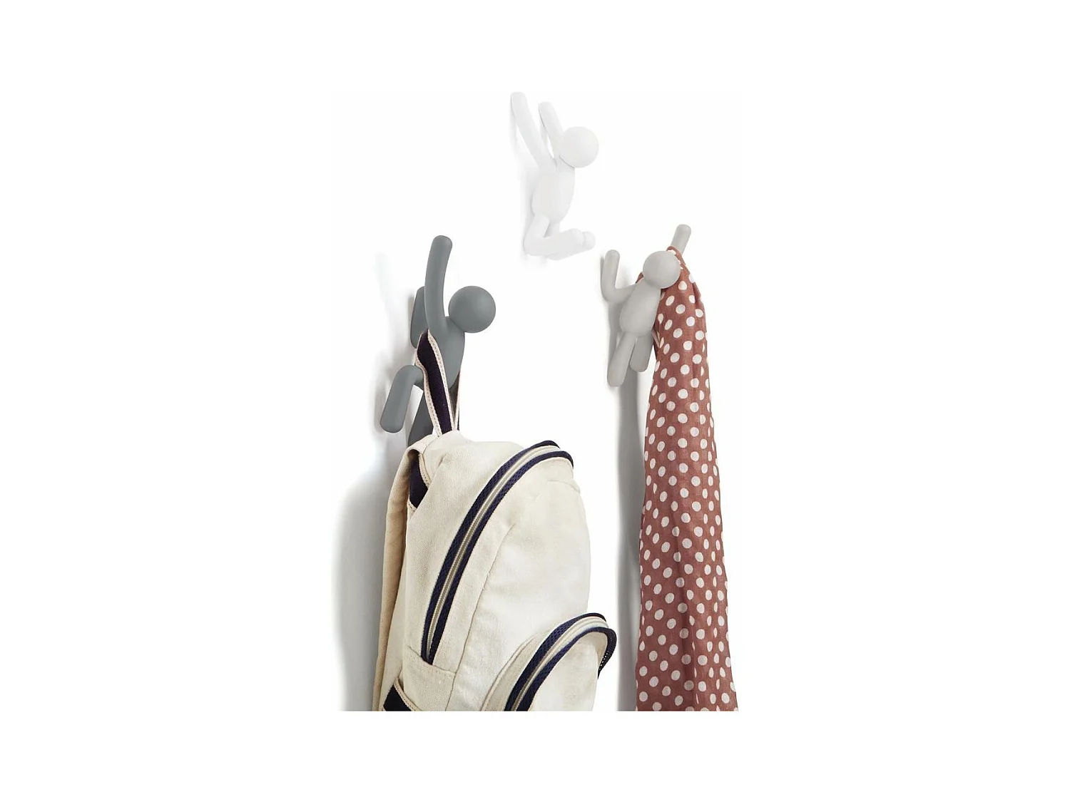 Kleiderhaken Buddy-Mann (3er-Set)