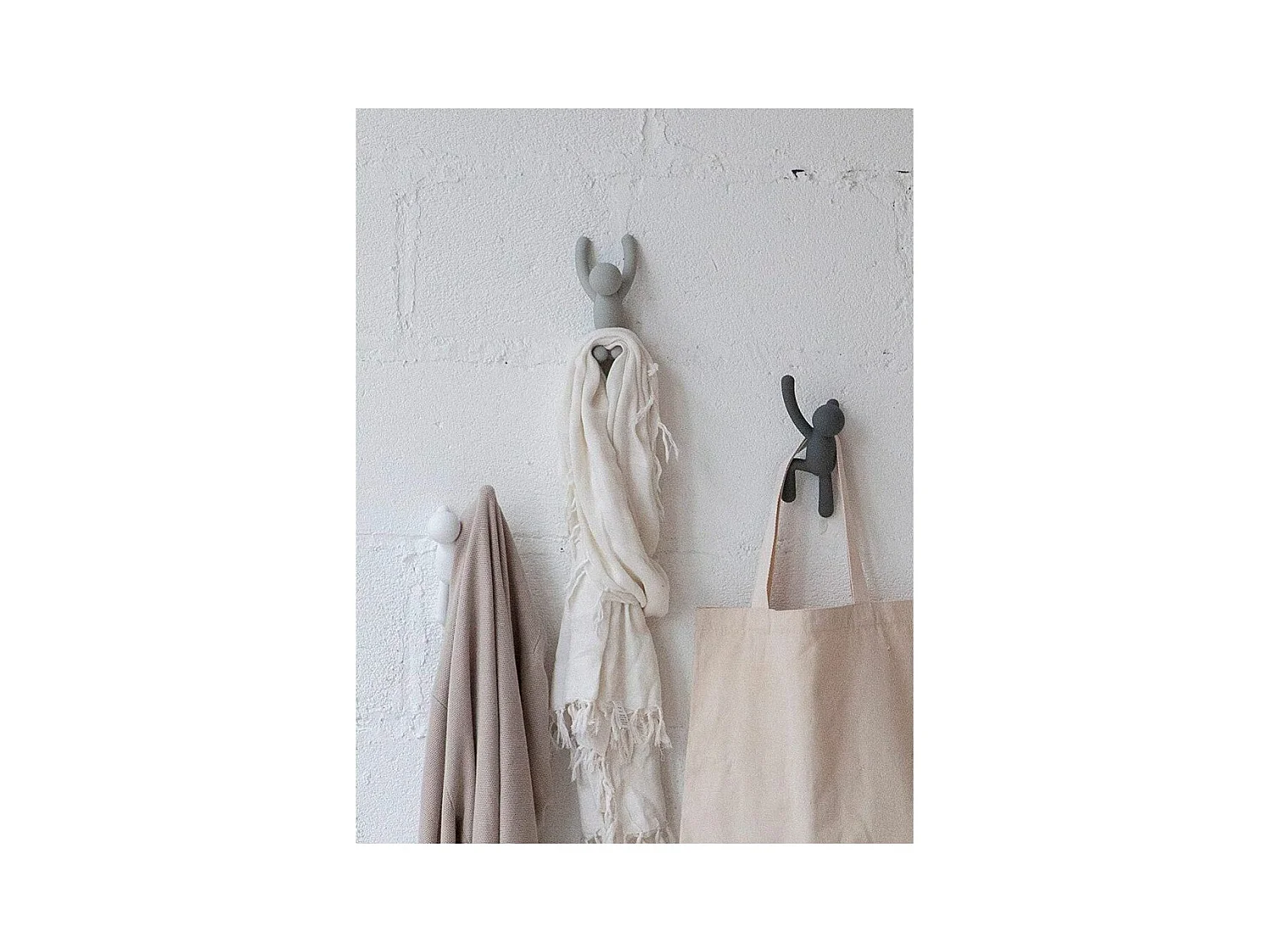 Kleiderhaken Buddy-Mann (3er-Set)