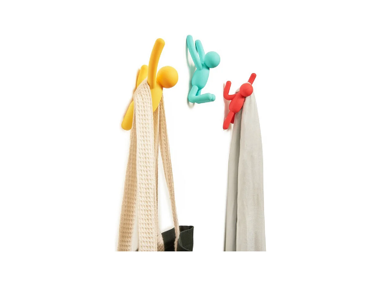 Kleiderhaken Buddy-Mann (3er-Set)