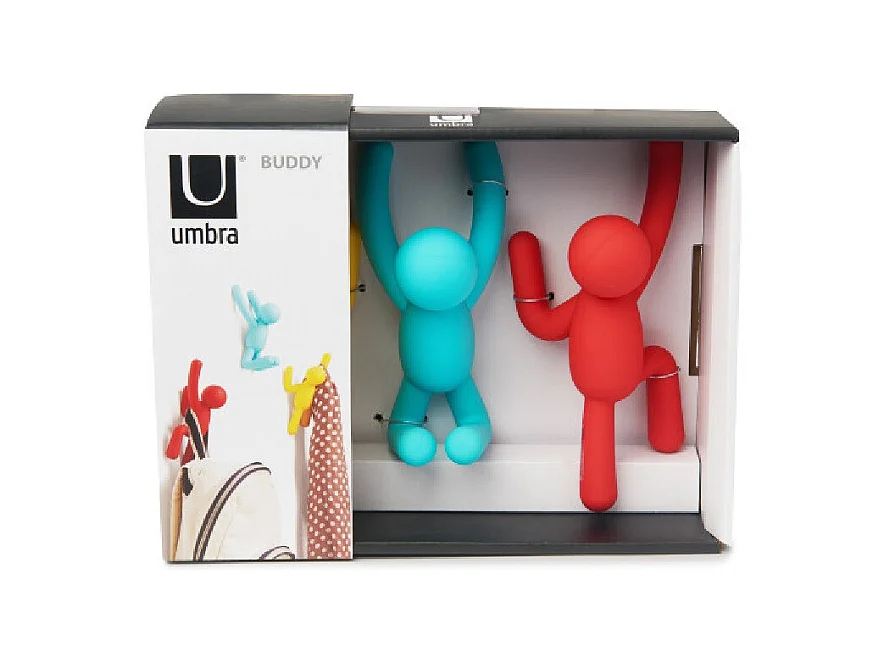 Kleiderhaken Buddy-Mann (3er-Set)