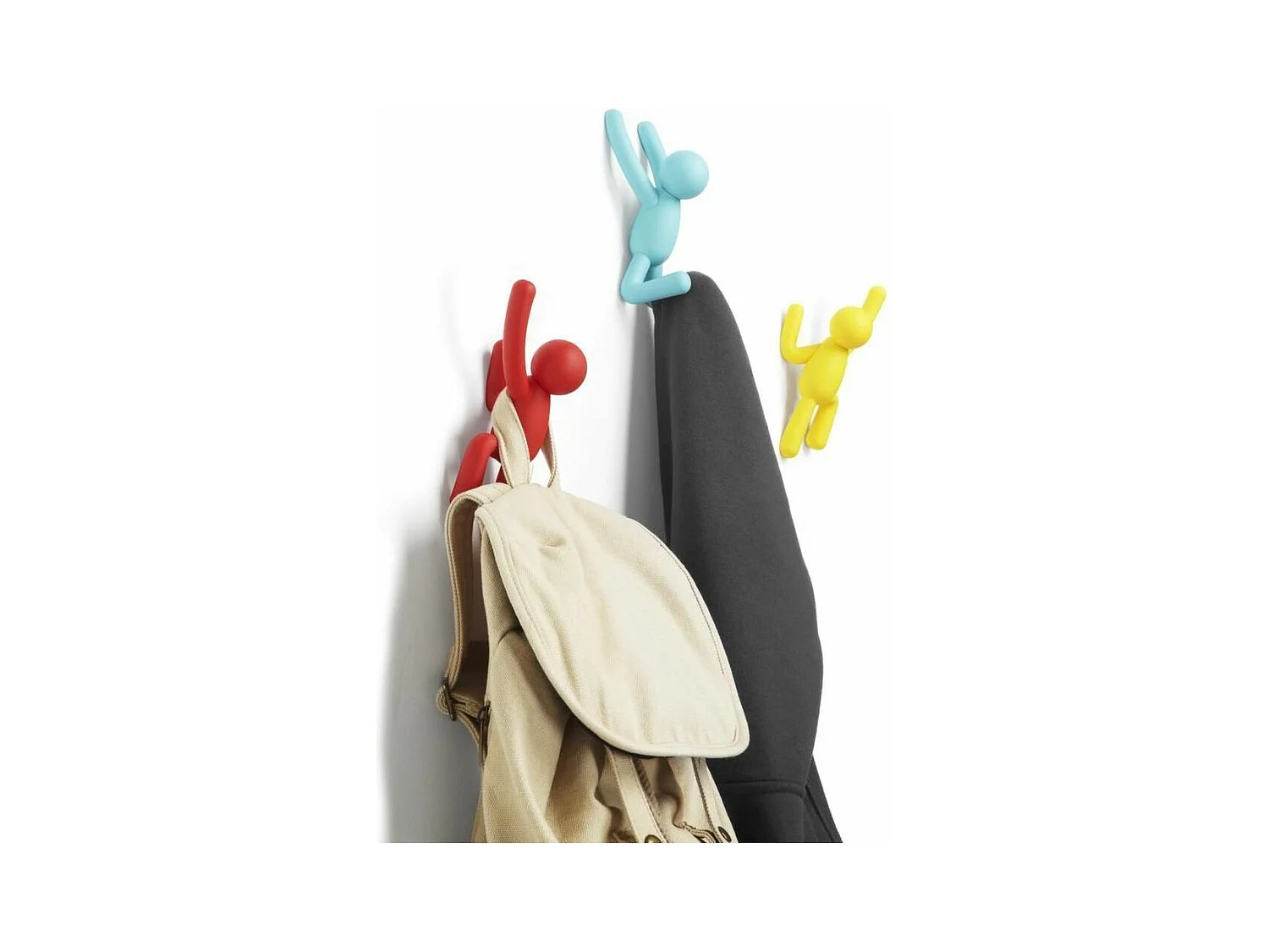 Kleiderhaken Buddy-Mann (3er-Set)