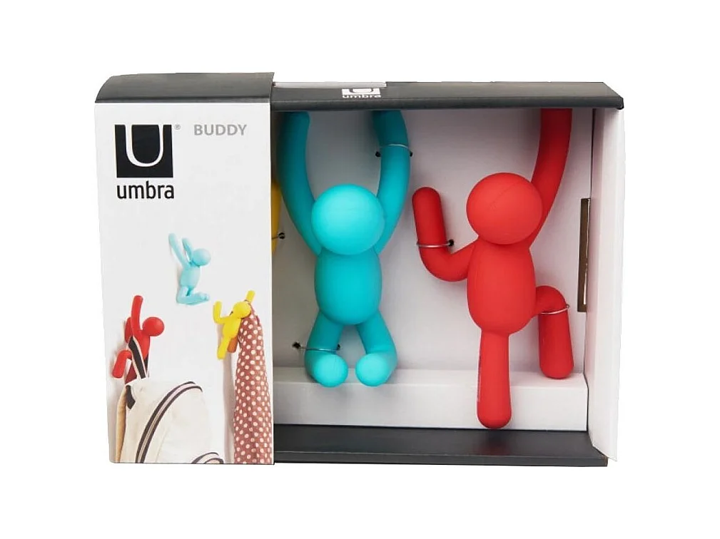 Kleiderhaken Buddy-Mann (3er-Set)