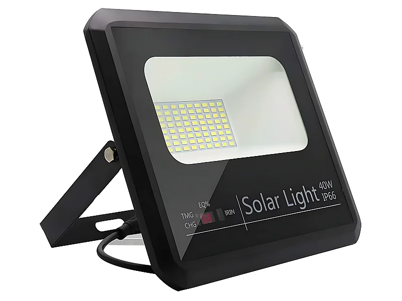 Modèle de projecteur solaire Malaquita FABRILAMP noir