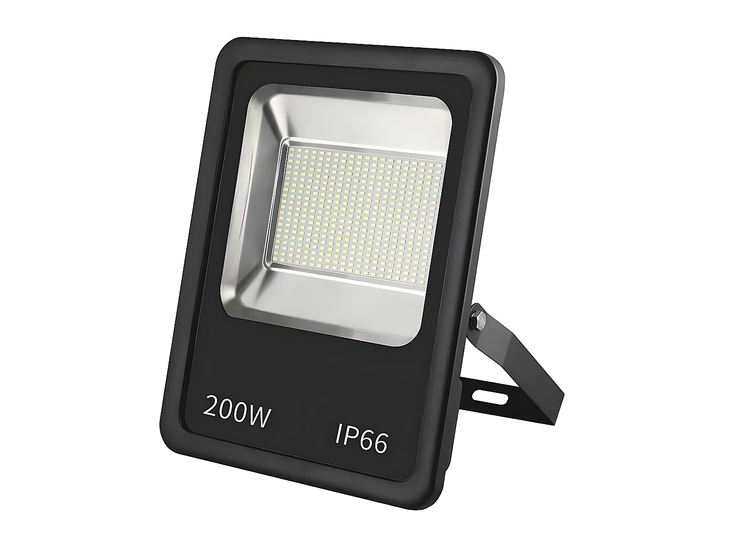 Proyector De Led Smd Negro De La Serie Dacita  Ip66 De