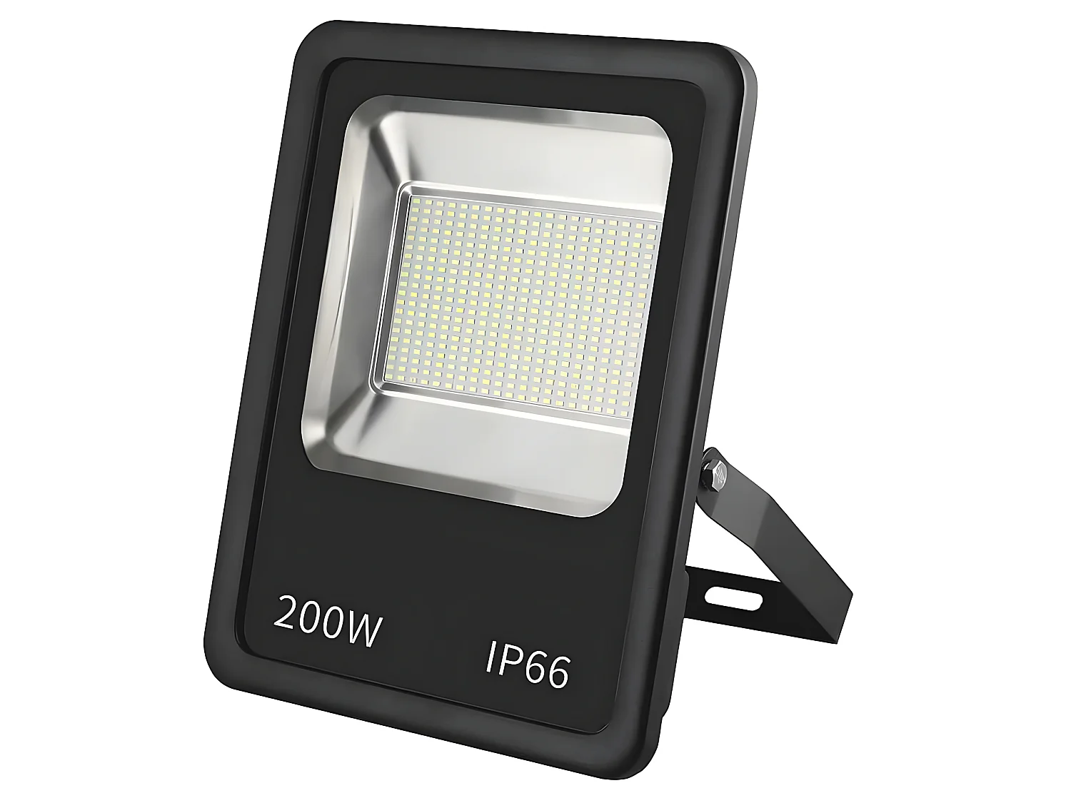 Proyector De Led Smd Negro De La Serie Dacita  Ip66 De