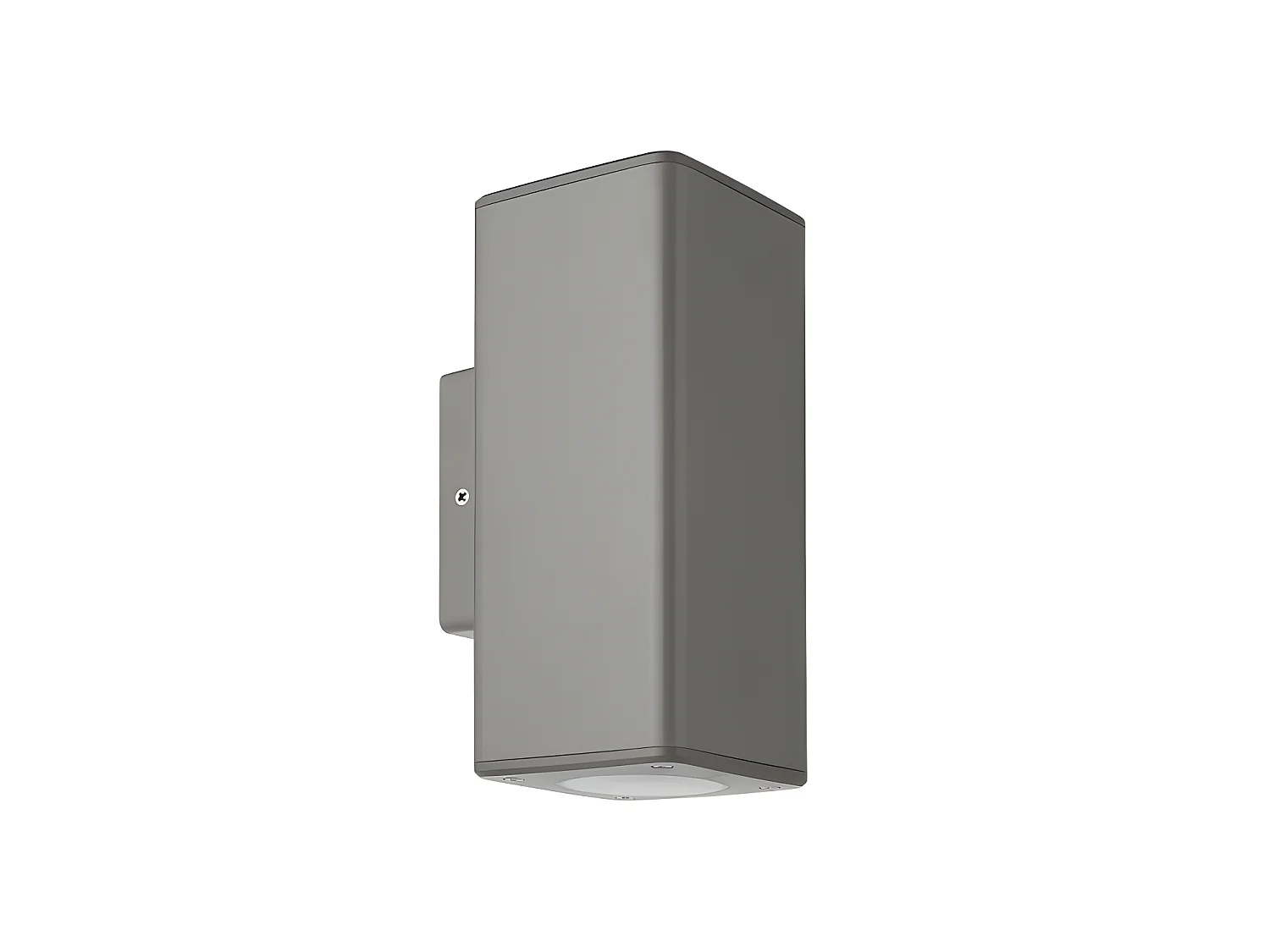 Aplique Doble Luz Para Exterior Modelo Yopol Gris