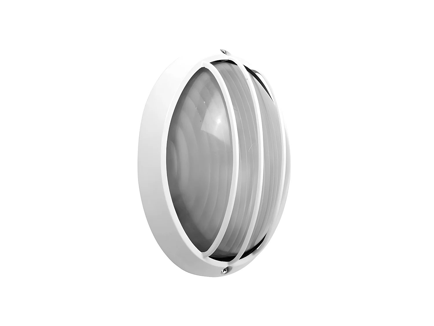 Aplique Blanco Para Exterior En Aluminio Modelo Aquila