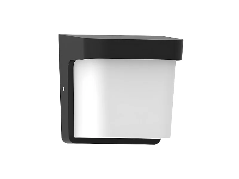 Modello esterno Agar finitura nero Ip65 FABRILAMP