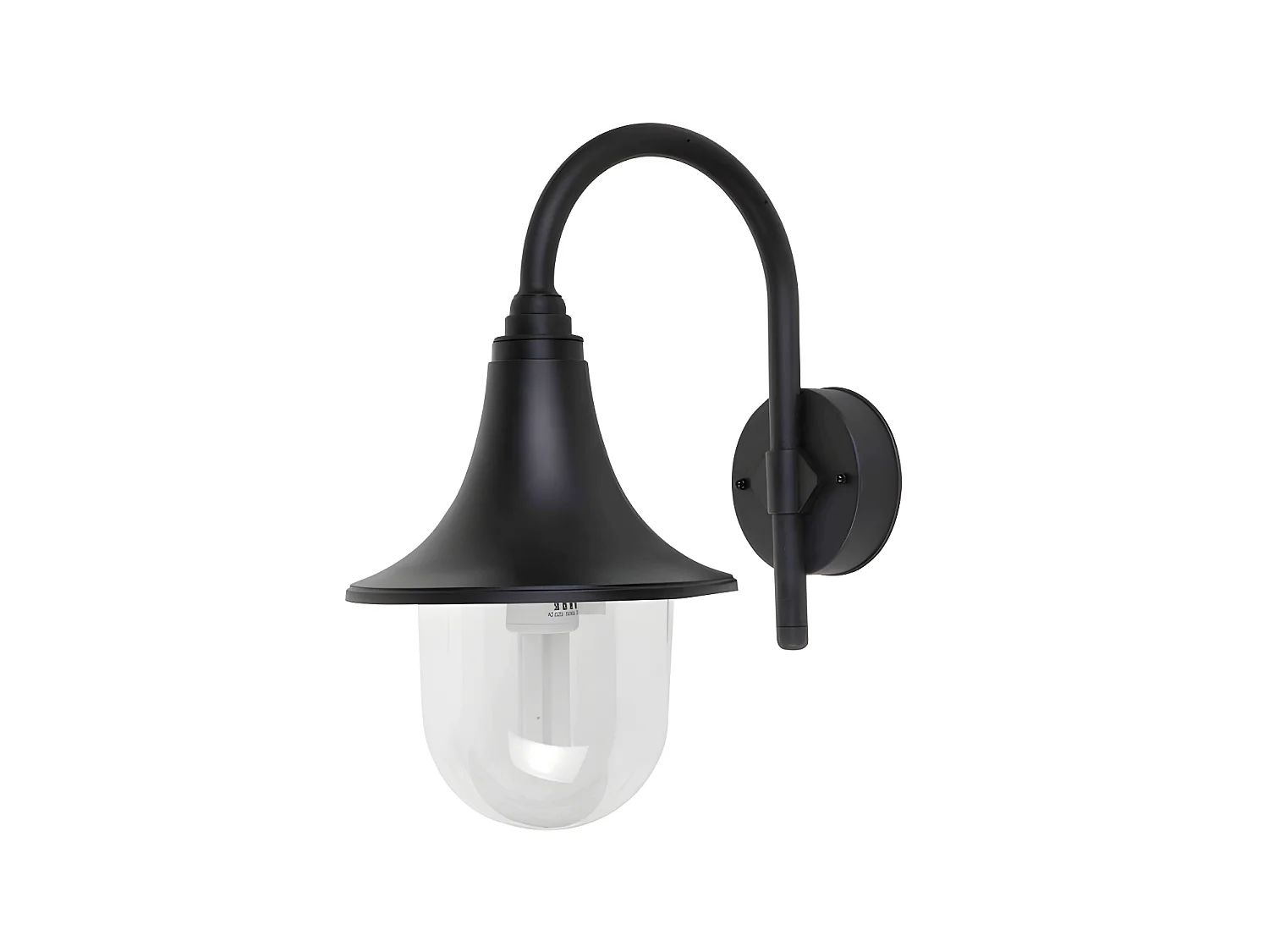 Aplique Para Terraza O Jardin  Hinojo Negro Ip44,