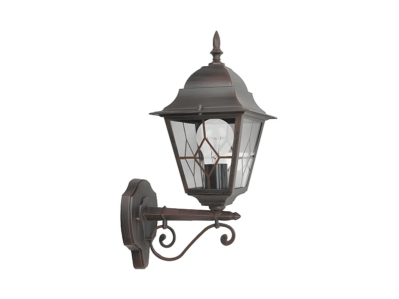 Lampada da parete marrone per terrazza o giardino BOOTES IP 44, FABRILAMP