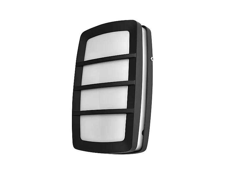 Aplique Exterior Aluminio Capella Negro Ip44