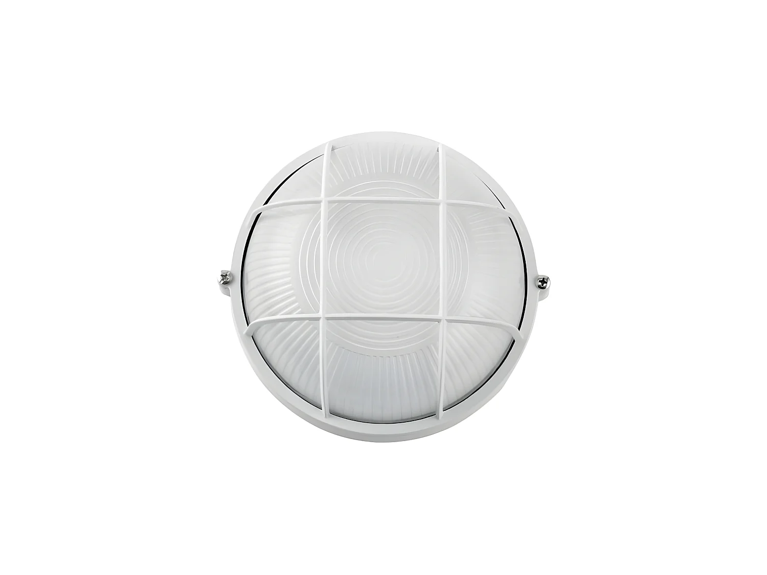APUS petit blanc rond, aluminium, Fabrilamp