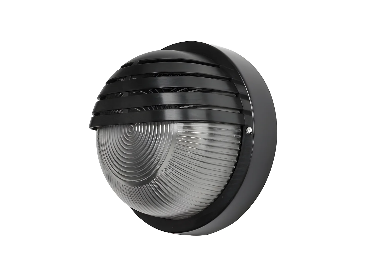 Promotion applique murale ronde pour Outdoor CANOPUS noir FABRILAMP