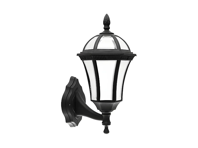 Aplique Comino Negro Ip44 En Policarbonato