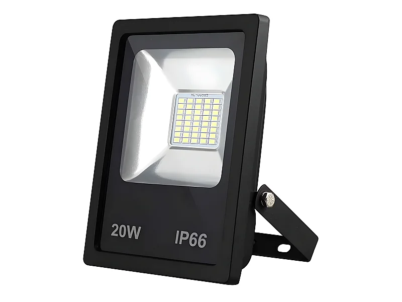 Proyector Led Smd De Exterior Modelo Dacita 20w Negro Ip66
