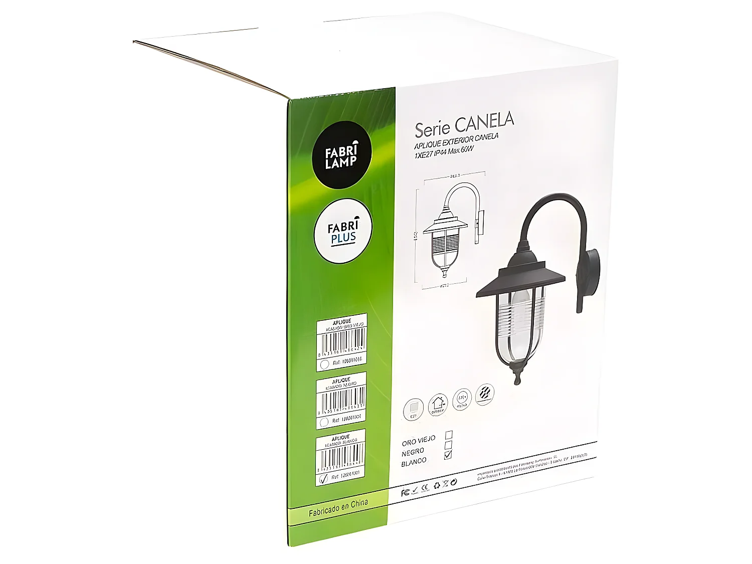 Bianco Applicabile per modello Exterior Cinnamon FABRILAMP