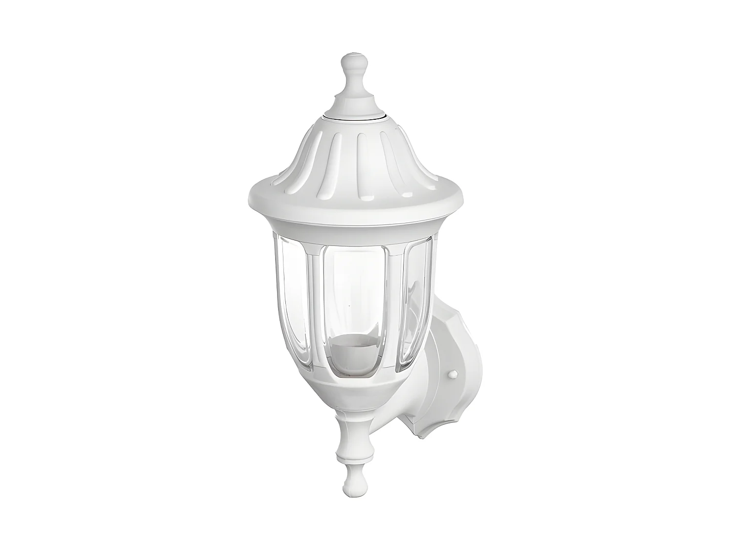 Aplique Blanco Modelo Angelica De Una Luz Ip44