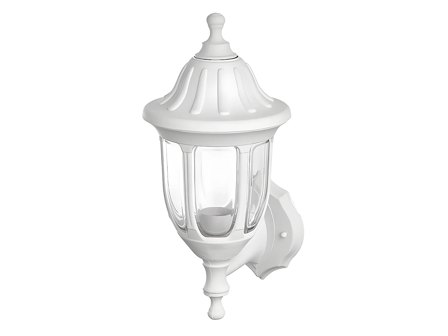 Aplique Blanco Modelo Angelica De Una Luz Ip44