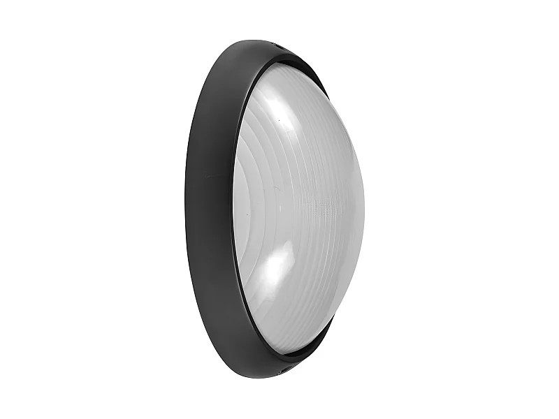 Iluminacion Para Terraza Vega, Aplique Aluminio Negro