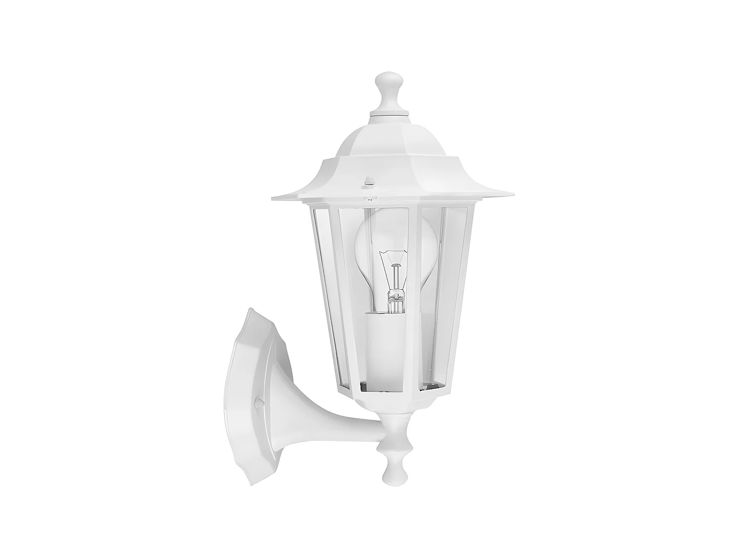 Aplique De Exterior Aluminio Blanco Auriga Ip44