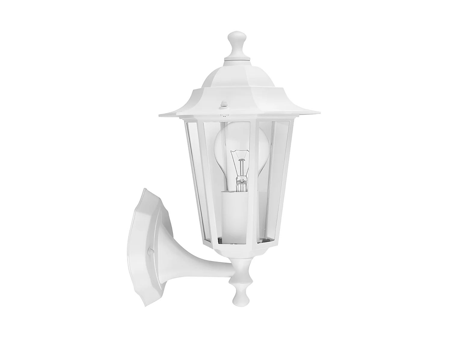 Aplique De Exterior Aluminio Blanco Auriga Ip44